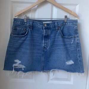 Levi’s denim mini Icon Skirt